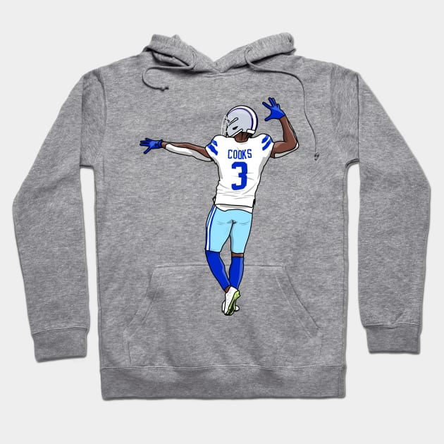 Touchdown cooks Hoodie by Rsclstar